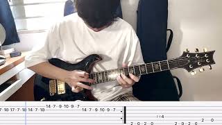 Rockschool Grade 8 Lead Sheet Guitar Solo Cover [upl. by Anerbes268]