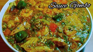 Sauce Gombo authentique du 228  Okra soup [upl. by Artap336]