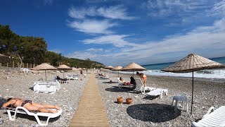 🇹🇷Beldibi Turkey Beach  Walking Tour [upl. by Redvers655]