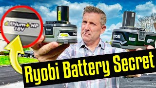 Ryobi 18v HP 🆚 LITHIUM Battery Review amp Test  Black Friday 2020 [upl. by Aleak22]