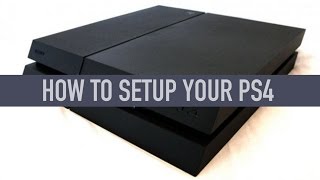 How to set up a PlayStation 4 [upl. by Shenan]