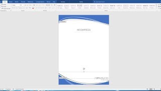 Como hacer un membrete en word [upl. by Eduard457]