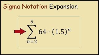 Sigma Notation How to Read Example [upl. by Bloom]