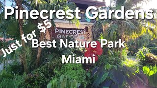 Pinecrest Gardens Nature Park MiamiFlorida 11 March 2024 [upl. by Resaec]