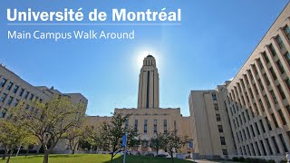 University of Montreal Main Campus Walk Around  Université de Montréal UdeM [upl. by Dorsman]