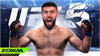 MY FIRST FIGHT UFC 5 Career Mode 1 [upl. by Kcirtap]