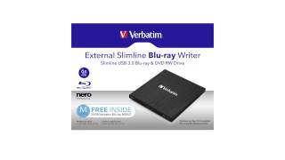 Verbatim External Slimline USB 30BlurayBrenner [upl. by Dela]