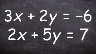 Using Elimination to Solve Systems [upl. by Schriever]