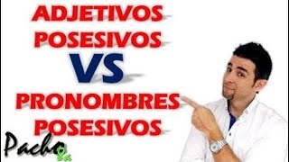 Adjetivos Posesivos VS Pronombres Posesivos  ¿Cómo identificarlos  Clases inglés [upl. by Lady]