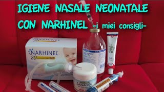 Igiene Nasale Neonatale Con Narhinel  powermamy [upl. by Hareehat]