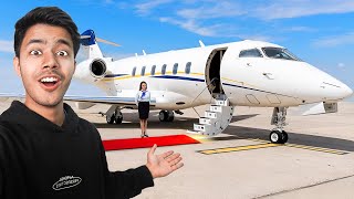 I Tried ₹750000 Private Jet Ticket [upl. by Ellemaj]