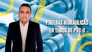 Pruebas hidráulicas de tubos de PVCU [upl. by Arrimat240]