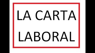 Carta laboral  cómo hacer y ejemplos [upl. by Leyla]