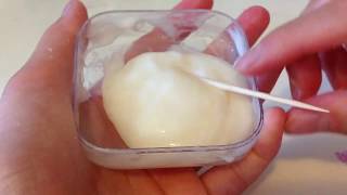 DIY Shampoo And Salt Slime [upl. by Ishii]