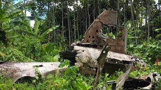 Admiral Yamamoto G4M1 Betty 2656 Bougainville Crash Site [upl. by Yanehc]