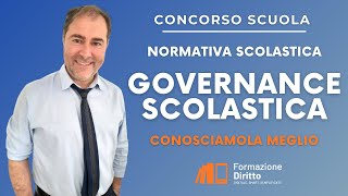 La governance scolastica conosciamola meglio [upl. by Steere]