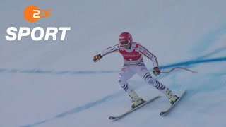 Ferstls Siegfahrt beim Super G in Kitzbühel  ZDF SPORTextra [upl. by Down]