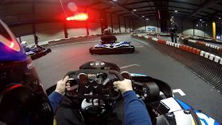 ProKart Raceland Wackersdorf  Indoor Onboard View [upl. by Notniuqal]