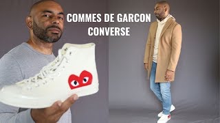 How To Wear Commes De Garcon Converse Chuck Taylors [upl. by Hermie]