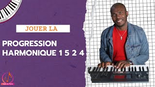 Apprendre le piano gospel  Progression harmonique 1 5 2 4 [upl. by Kris677]