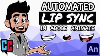 Automated Lip Sync in Adobe Animate  Tutorial [upl. by Theis]