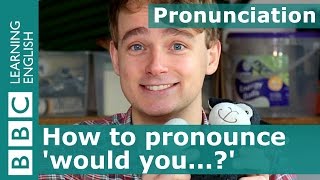 Pronunciation How to pronounce would you [upl. by Sucul]