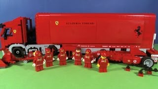 LEGO SCUDERIA FERRARI TRUCK 8654 [upl. by Renaldo829]