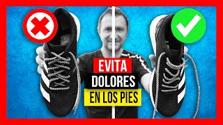 CÓMO ATAR LOS CORDONES de las zapatillas PARA CORRER [upl. by Aaren]