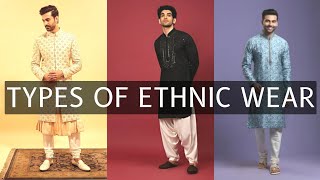 The Different Types of Ethnic Wears for Men [upl. by Ardys121]