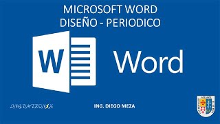 Microsoft Word  Diseño de un Periódico [upl. by Ahsimaj727]