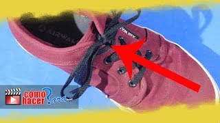 Truco para ATARSE LOS CORDONES RÁPIDO ⊳ ¡En 3 Segundos [upl. by Den76]