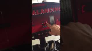 How to Calibrate Hunter DSP 9200 Wheel Balancer [upl. by Renita740]