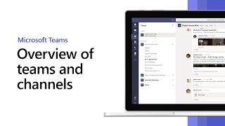 How to use teams and channels in Microsoft Teams [upl. by Adnerb799]