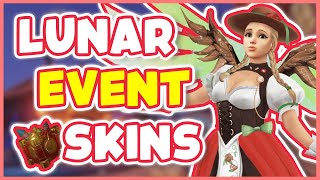 Overwatch  LUNAR NEW YEAR 2021 EVENT SKINS [upl. by Mela]