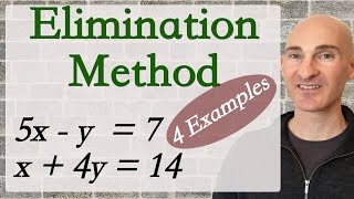 Solving Systems of Equations Elimination Method [upl. by Sabra]