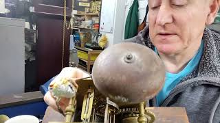 Longcase Clock Service amp Repair Clock restoration cleaning a grandfather clock in my workshop [upl. by Sela]