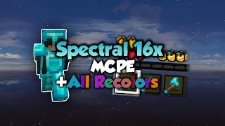 Spectral 16x Vaes 30k MCPE Texture Pack by Zlax [upl. by Alyakam583]