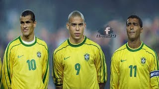 The R Trio Ronaldo Romario Rivaldo vs Barcelona 1999 [upl. by Savanna]