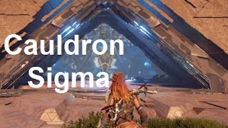 Horizon Zero Dawn  Cauldron SIGMA Walkthrough [upl. by Popelka]