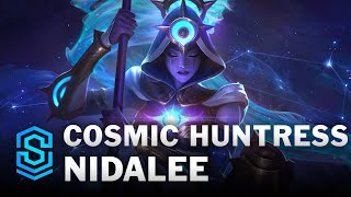 Cosmic Huntress Nidalee Skin Spotlight  League of Legends [upl. by Theodosia]