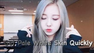 Get Pale White Skin Quickly subliminal [upl. by Ynelram]