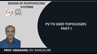 PV to grid topologies PartI [upl. by Aliab]