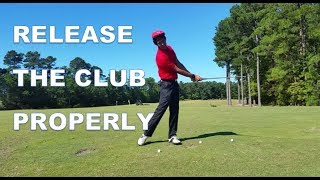 Learn the Proper Golf Swing Release for Amazing Accuracy [upl. by Alliscirp978]