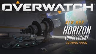 NOW PLAYABLE Horizon Lunar Colony  New Assault Map  Overwatch [upl. by Mcnalley]