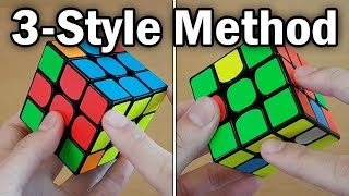 3x3 Blindfolded 3Style Method Tutorial 3BLD [upl. by Peggy357]