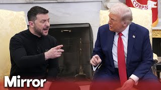 IN FULL Trump and Zelenskyy heated White House meeting [upl. by Aiekat]