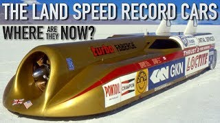 The Land Speed Record Cars  where are they now [upl. by Aciruam]