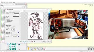 LaserGRBL Video 2  quick guide to creating an engraving [upl. by Gavrielle421]