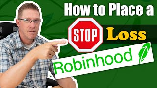 How to Enter Stop Loss Rules in Robinhood for Option Trades [upl. by Sum]