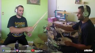 Nenad  Iron Maiden  Hallowed Be Thy Name DRUM COVER [upl. by Aikit]